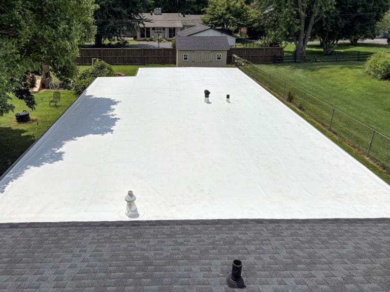 The IB Roof system is a wonderful weather-proof option for flat roof applications