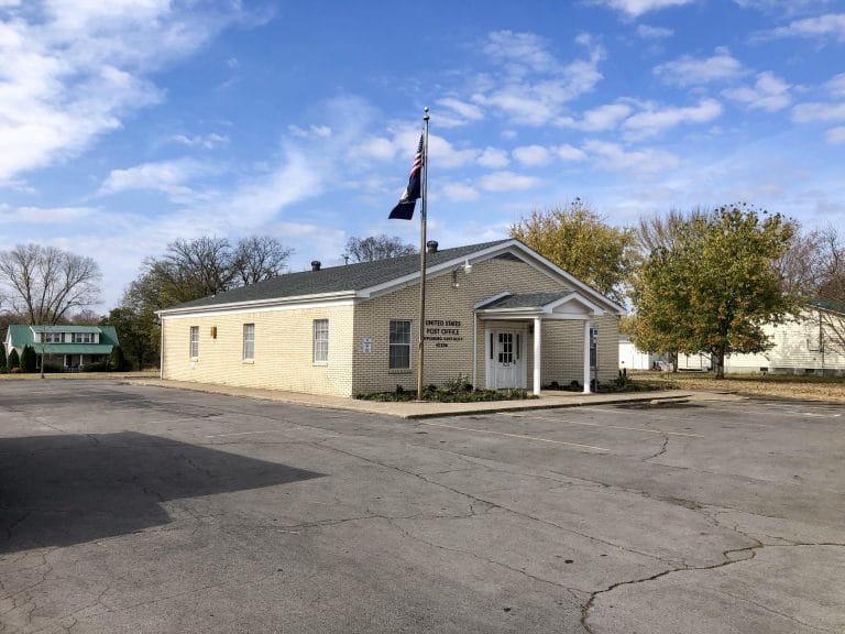 Nate-O Roofing installed new shingles on this Post office