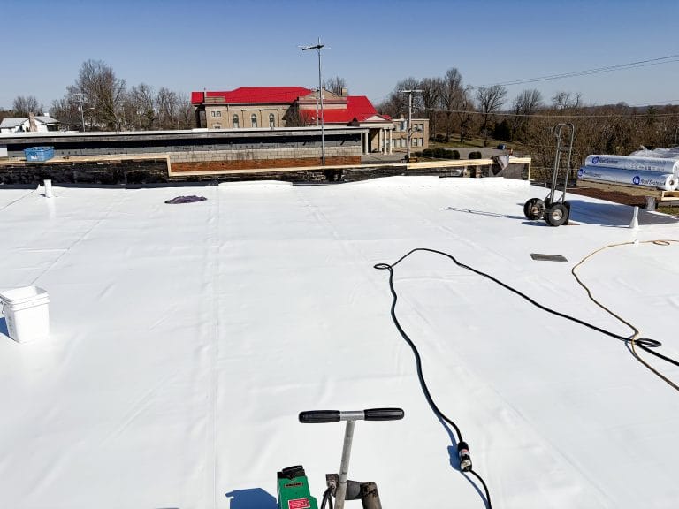 The IB Roof system is a wonderful weather-proof option for commercial flat roof applications