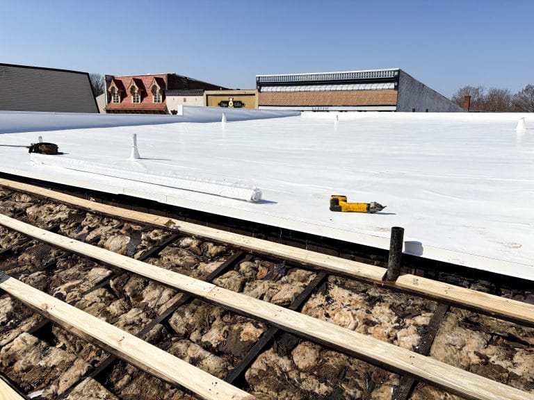 IB Roof System is the perfect solution for commercial flat roof applications
